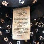 J.Crew J by Printed Soft Skirt A Line Floral Lined Navy Blue White 4 Photo 3