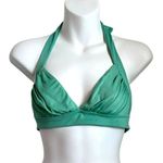 J.Crew Y2K Green Halter Bralette
Bikini Swim Top Small Photo 0