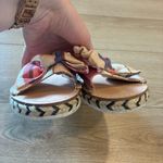 Kate Spade  Idalah Slip On Espadrilles Canvas Sandal Bow Striped Size 8 Photo 4