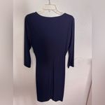 Ralph Lauren  Deep Blue Long Sleeve Dress Photo 1