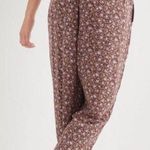 Aerie Homebody Jogger Pant In Mauve Floral Photo 0