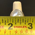 Sterling Silver ANN KING Mother of Pearl Cabochon Cut Out Ring Sz 6 NWOT Photo 8