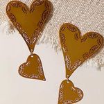 Free People Movement free people hearts drop y2k earrings New Photo 0