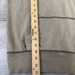 Aeropostale Vtg  Hoodie Women Medium Tan Logo Pullover Kangaroo Pocket 3/4 Sleeve  Photo 12