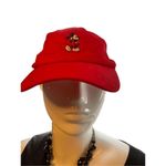 Disney  red baseball hat adjustable Photo 6