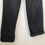 Wrangler Vintage Black High Rise Straight Mom Jean Bareback No Butt Pocket Jeans Photo 5