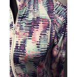 Sofibella Small Zip Front Golf Top Jacket Athletic Wear Tennis UV VNC Print Photo 2