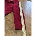 LL Bean Women Size 14 Regular Peacoat Wool Buttons Classic Professional City VTG Red Photo 13