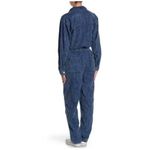 We The Free Free People Ari Denim Jumpsuit S Coverall Boiler Suit 90s Utility Loose Fit Blue Photo 9