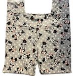 LuLaRoe Women's  Minnie Mouse Disney Gray White Leggings Size O/S GUC #1429 Photo 0