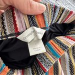 Christopher & Banks  Boho Multicolor Striped Women's Midi Skirt Photo 3