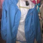 The North Face Blue Rain Jacket Photo 4