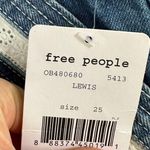 Free People Women’s 25 Sweet Surrender Crochet Denim Shorts NWT Photo 1