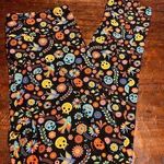 LuLaRoe TC SUGAR SKULLS HALLOWEEN LEGGINGS Preowned Photo 0