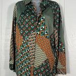 Rachel Roy  Multicolored Top Size Medium EUC Photo 0