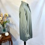 Frank & Eileen  Mary Long Sleeve Shirt Dress Soft Sage Green Sz Small🧡 Photo 4