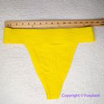 Free People New!  FP Beach free-est‎ Dylan High-Waist Bikini Bottoms yellow, L Photo 5