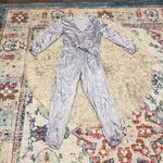 Nation Ltd  Salma Jumpsuit Silver Gray Women's Size Medium Photo 3