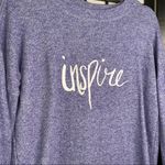 Everlast Graphic Inspire Long Sleeve Swatshirt Purple Small Photo 1
