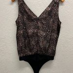 Paige Nadynne Animal Print Body Suit Sleeveless M Photo 10