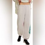 Free People Movement NWT FP Movement Women's All Star Logo Pants In Rose Quartz Combo $98 Retail Photo 2