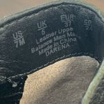 Naturalizer  Women's Darena Leather Round Toe Wedge Heel Bootie Black Size 7M Photo 1