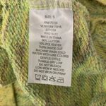 BKE  Womens Sweater Small Yellow Snap Front Lounge Streetwear‎ Cozy Retro Photo 7