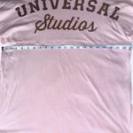 Spirit Jersey Light Pink & Gold Universal Studios Long Sleeve Top Photo 2