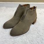 Softwalk  Tilden Nubuck Burnished Toe Bootie Beige Tan Size 10.5 Narrow Photo 3