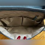 American Leather  Co.  Blue Leather Crossbody Bag Photo 3