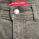 Gloria Vanderbilt  Jeans Womens 8 Green Denim High Rise Mom Comfort 27x30 Y2K Photo 3