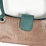 Victoria's Secret VICTORIA’S SECRET Brown Green Double Straps Snap Closure Y2K Shoulder Bag Photo 6