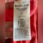 Athleta Playa Linen Passionfruit Coral wrap front Top Size large Photo 8