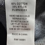 Unique Vintage Unique‎ Vintage Denim Shorts High Waist Stretch Black w/ Pockets Size L Photo 2