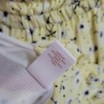 LC Lauren Conrad  Yellow Fleurs Smocked Waist Flounce Skirt Size Small Photo 8