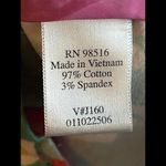 Coldwater Creek  Womens Jacket Sz Large Pink Green Floral Paisley Blazer Boho Photo 6