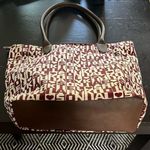 Blush tote in large.  Perfect for the beach. Zipper pocket inside.  GUC. Photo 0