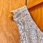 Patrons of Peace 🎅3/$15 SALE Floral Blue Sleeveless Top M Photo 3