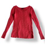 American Eagle  Outfitters Pink‎ Cable Knit Sweater Size XS Casual, Fall Photo 0