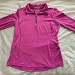 pink quarter zip sweater Size M Photo 0