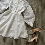 Anthropologie NWT Mare x Gorgeous Sabine Embroidered Puffed Sleeve Mini Dress Photo 5