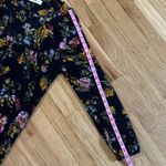 Natural Life Rowan Black Floral Side Slit Midi Maxi Dress Sz S Photo 7