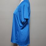 Under Armour blue neon contrast loose fit short sleeve tee size xl Photo 2