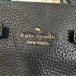 Kate Spade  Black and Gold Pebbled Leather Crossbody Bag Photo 1