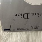 Christian Dior Diorissimo French Champagne Ultrasheer Sandalfoot Pantyhose Sz 1 Photo 5