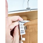 Spanx Carefree Crepe Tapered Pleated High Rise Ankle Pants in Camel Size XS NWT Photo 3