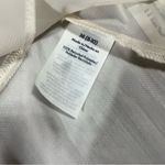 No Boundaries  Ivory Ruffle Tie-Front Crop Top  Blouse; Medium, NEW Photo 9