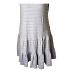 Anthropologie  Dress Women Small Purple Lilac‎ Flounced Open Back Mini Dress Boho Photo 5