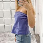 Reformation NEW  Spritz Silk Strapless Tube Top Photo 2