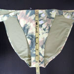 Aerie  Green Abstract Print Bikini Bottoms NWTT Size Large Full Coverage Bottoms Photo 5